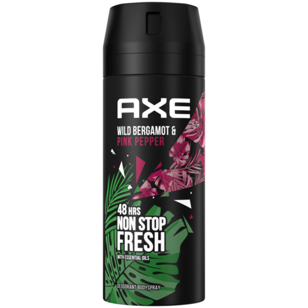 Axe Wild Deodorant en Bodyspray Fresh Bergamot + Pink Pepper 150 ml