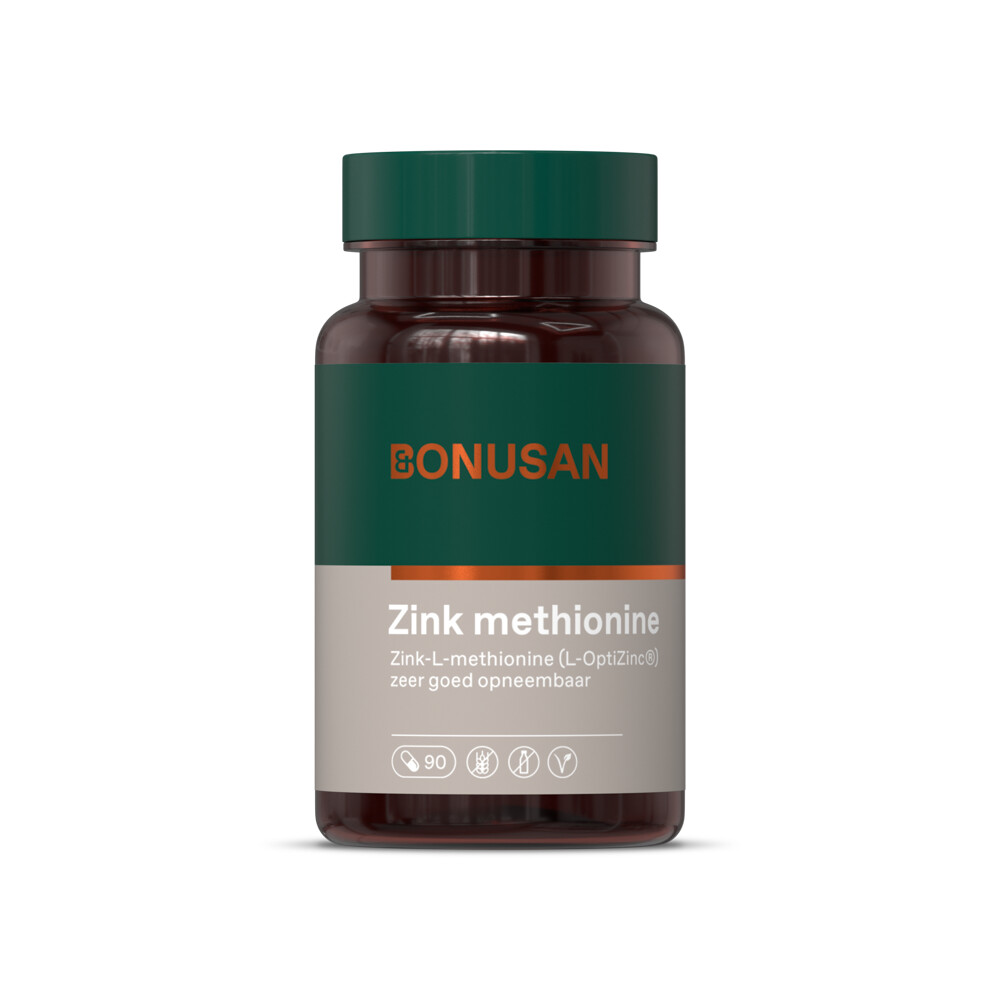 Gratis Verzending: Bonusan Zinkmethionine 90 Capsules