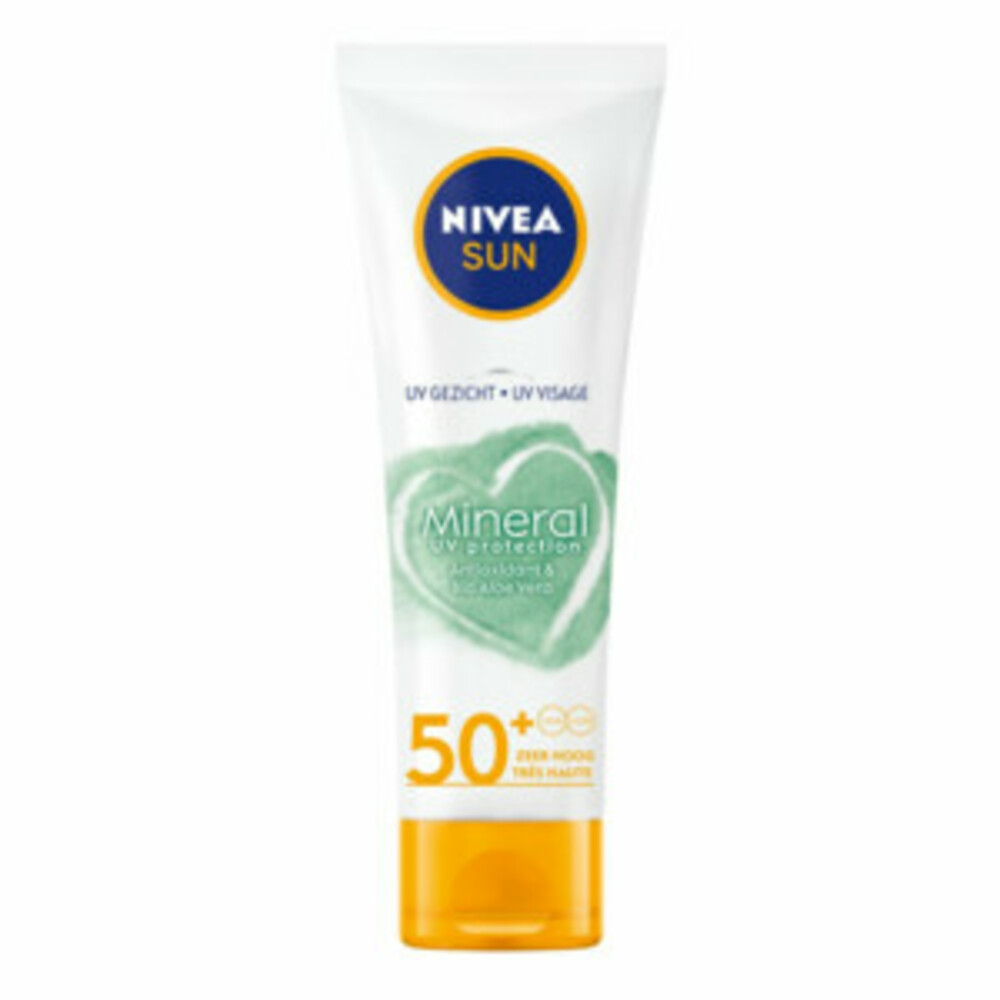 Nivea Sun UV Face Mineral UV Protection Lotion SPF 50+ 50 ml Plein.nl