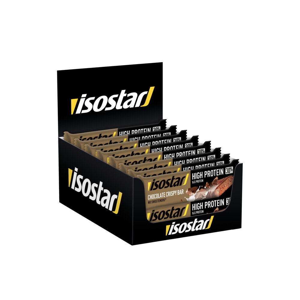 16x Isostar High Protein Sportreep Chocolate 55 gr