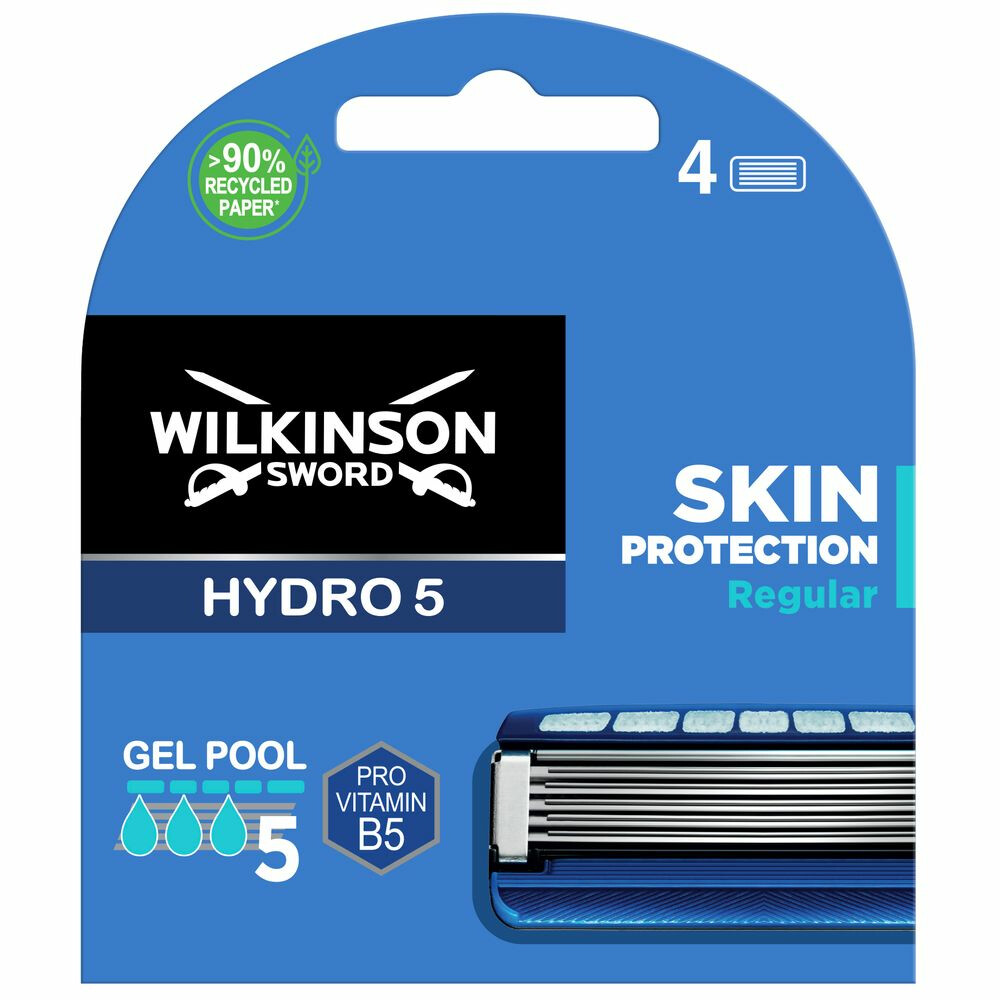 Wilkinson Men Scheermesjes Hydro 5 Skin Protection 4 stuks