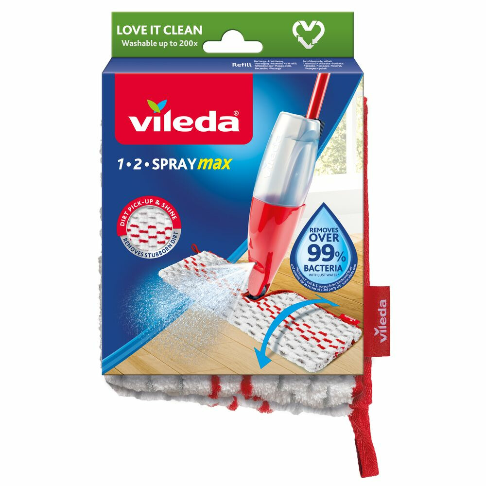 Riskeren exegese onze Vileda 1-2 Spray MAX - Vervanging Rood Wit | Plein.nl