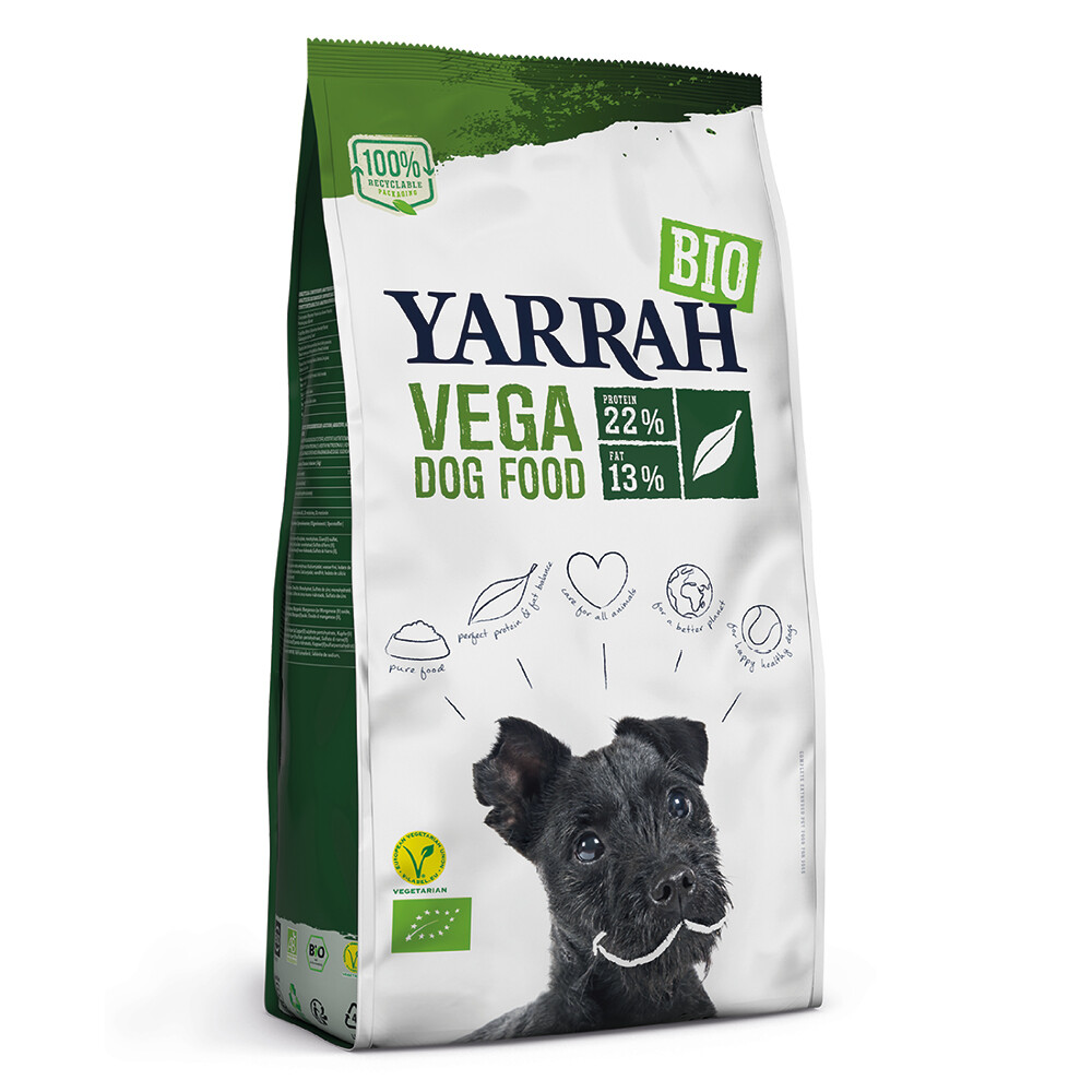 4x Yarrah Biologisch Hondenvoer Vegetarisch 2 kg