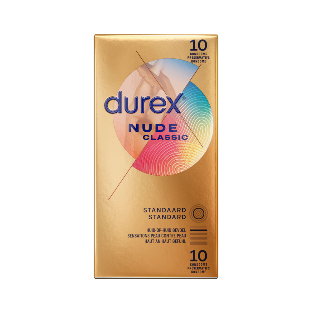2x Durex Condooms Nude 10 stuks