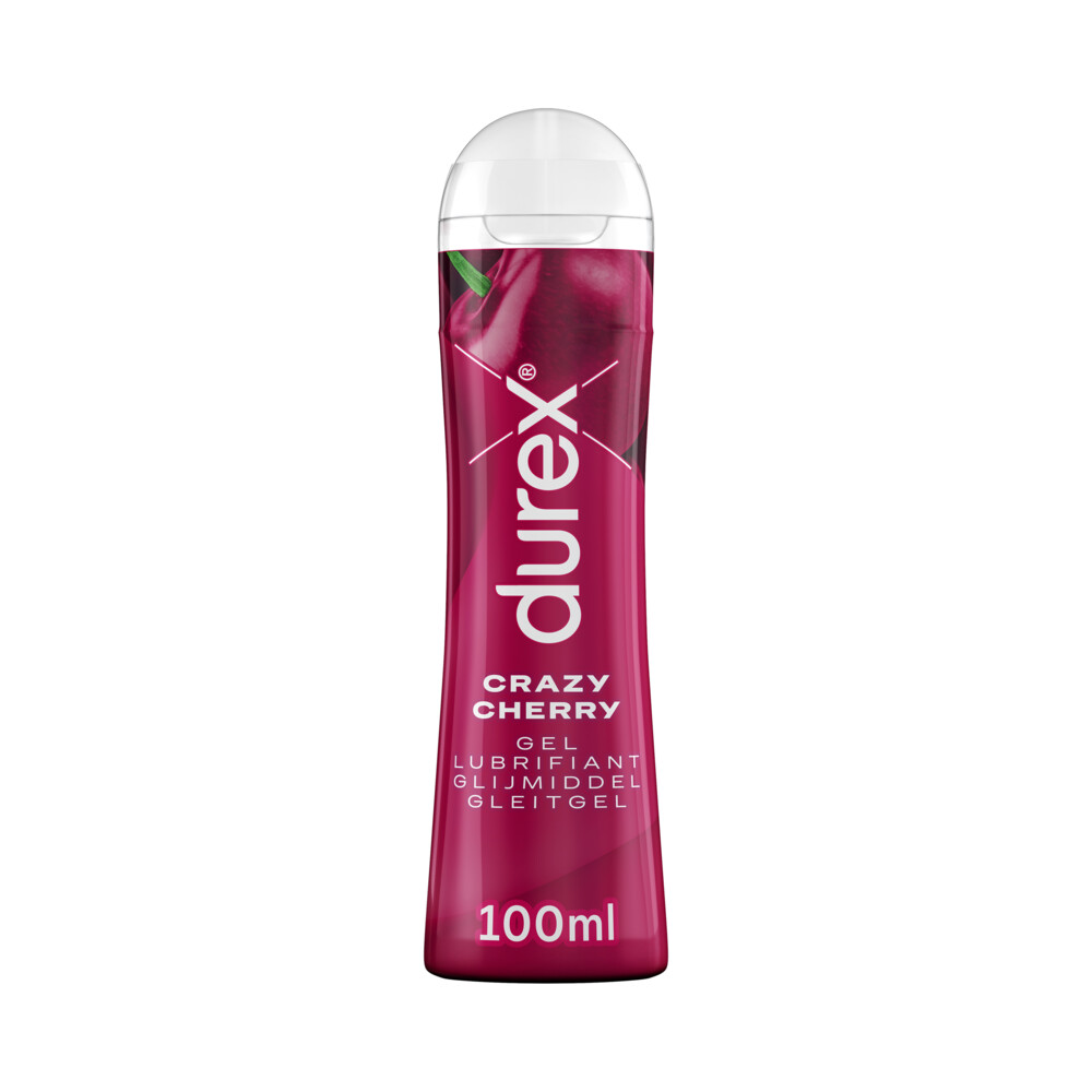 6x Durex Play Glijmiddel Crazy Cherry 100 ml