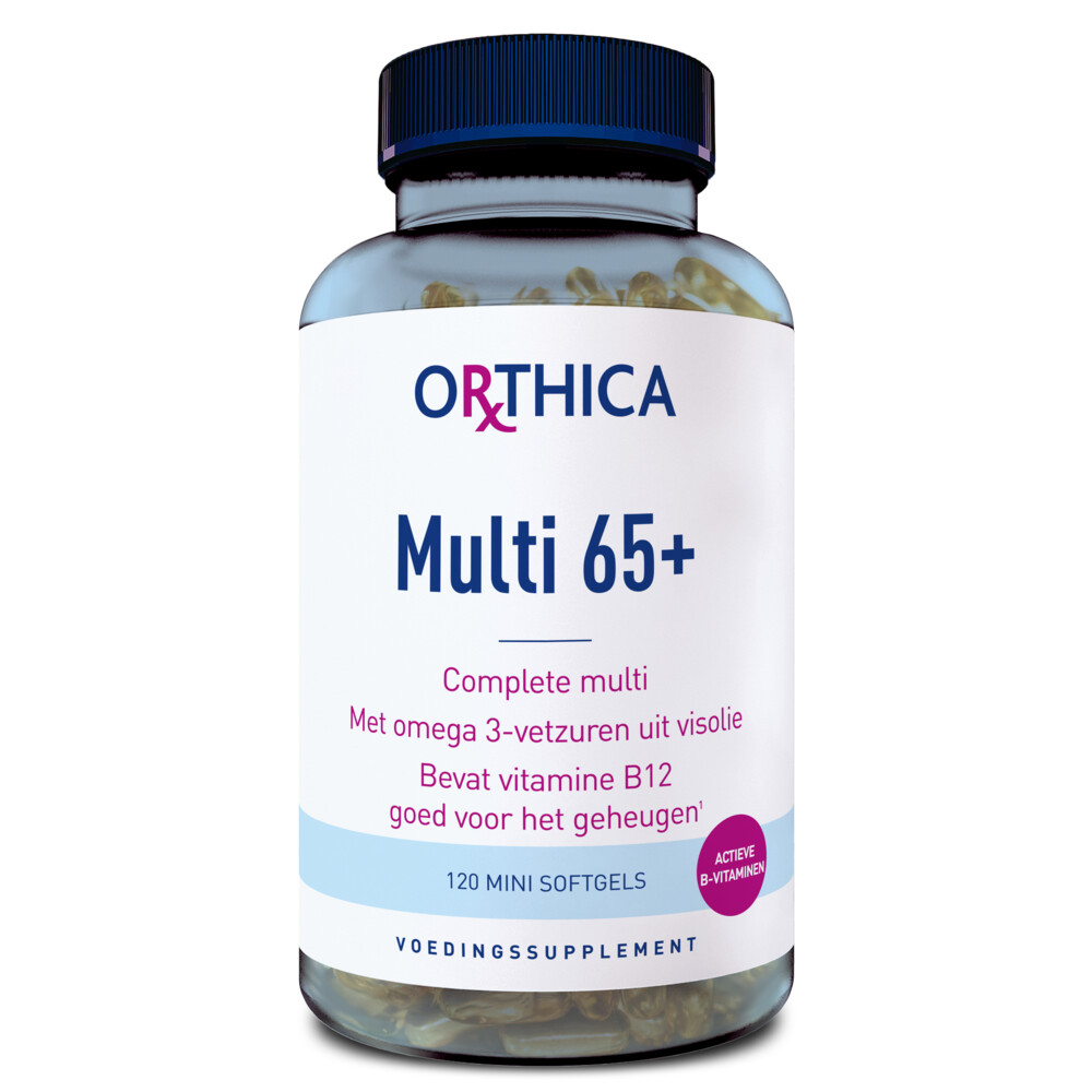 Orthica Multi 65+ 120 softgels