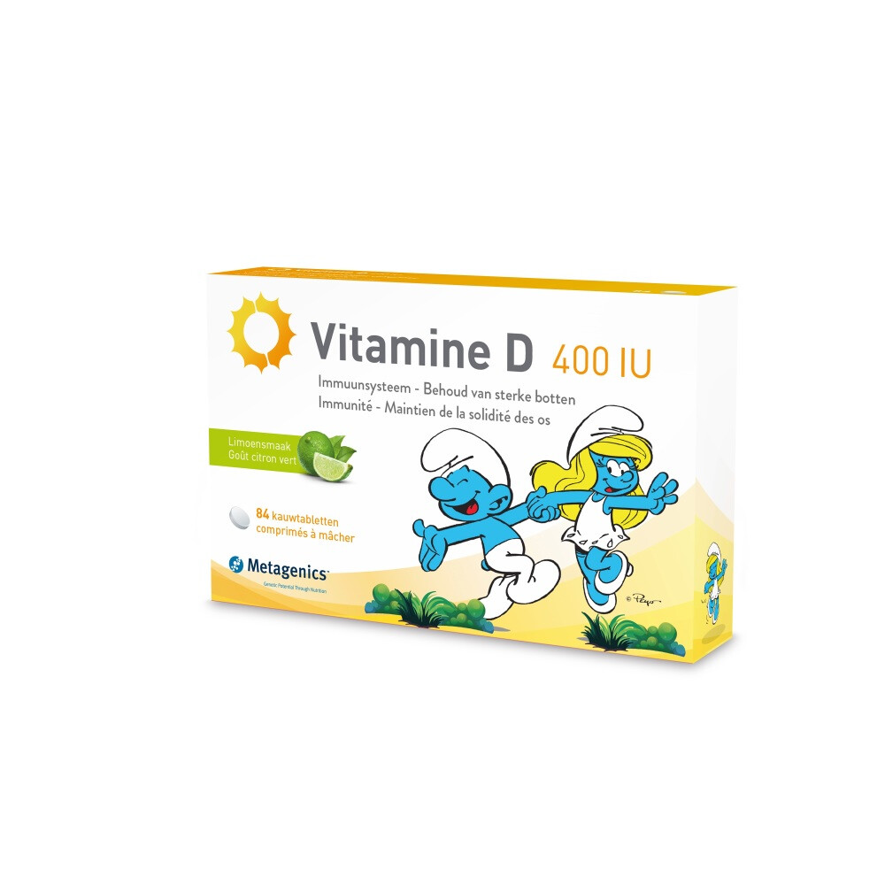 Metagenics Vitamine D 400iu Nf Smurfen (84kt)