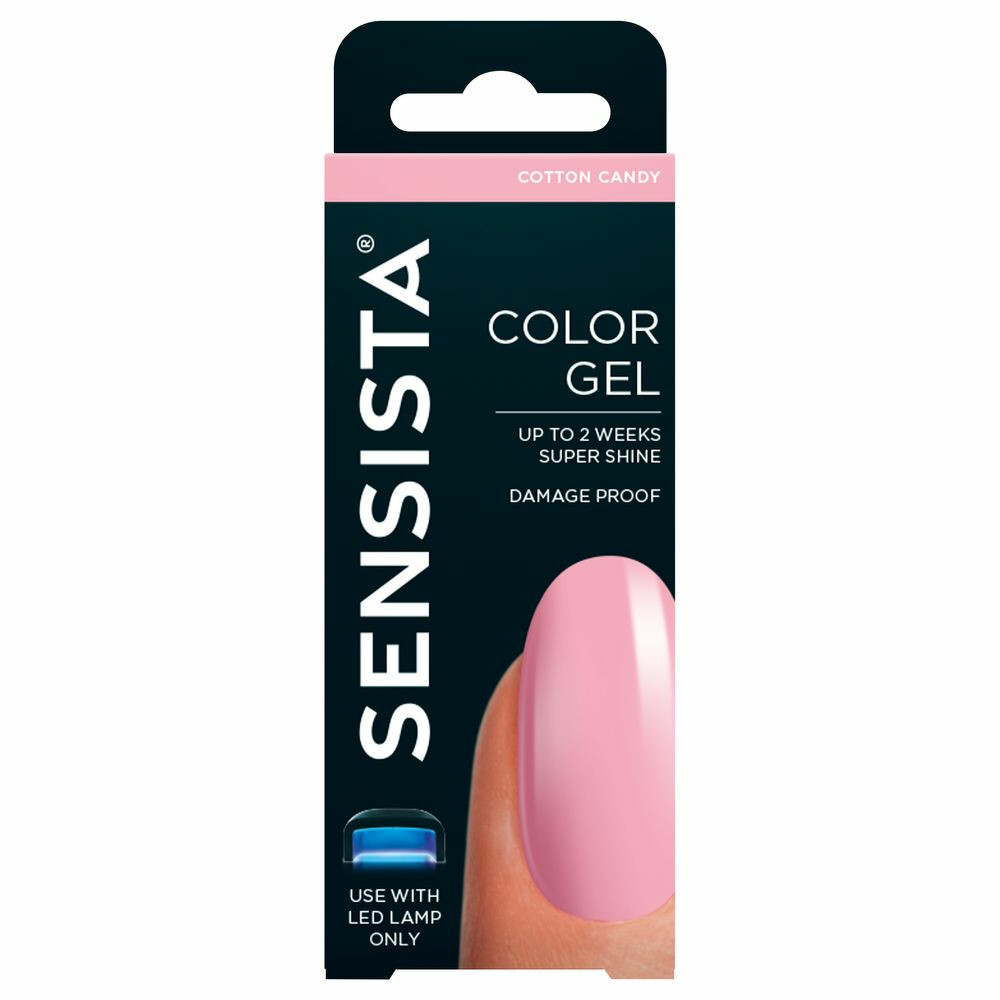 6x Sensista Color Gel Cotton Candy 7,5 ml