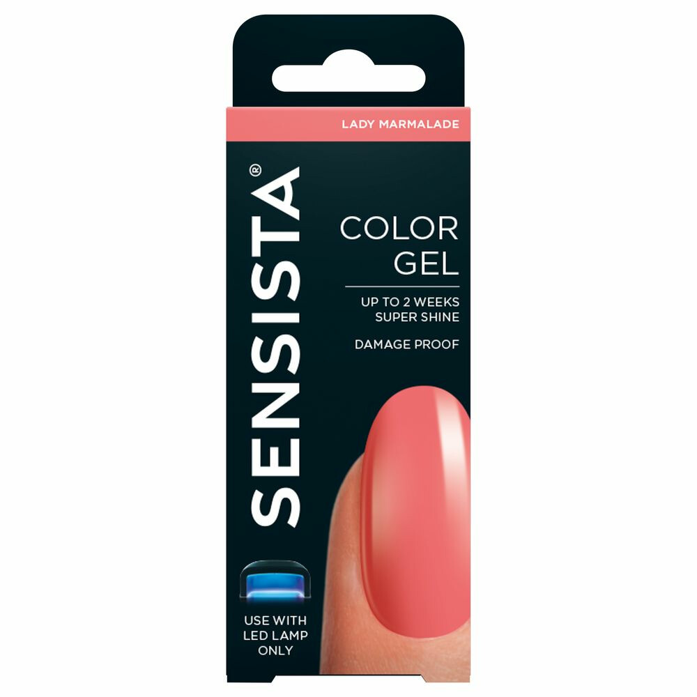 6x Sensista Color Gel Lady Marmalade 7,5 ml