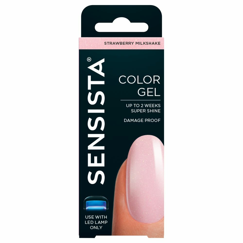 6x Sensista Color Gel Strawberry Milkshake 7,5 ml