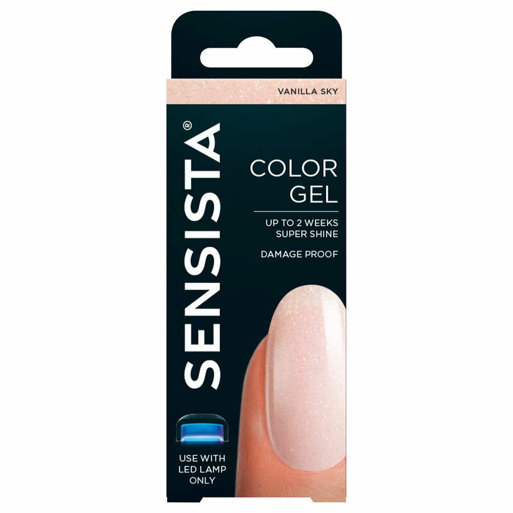 6x Sensista Color Gel Vanilla Sky 7,5 ml