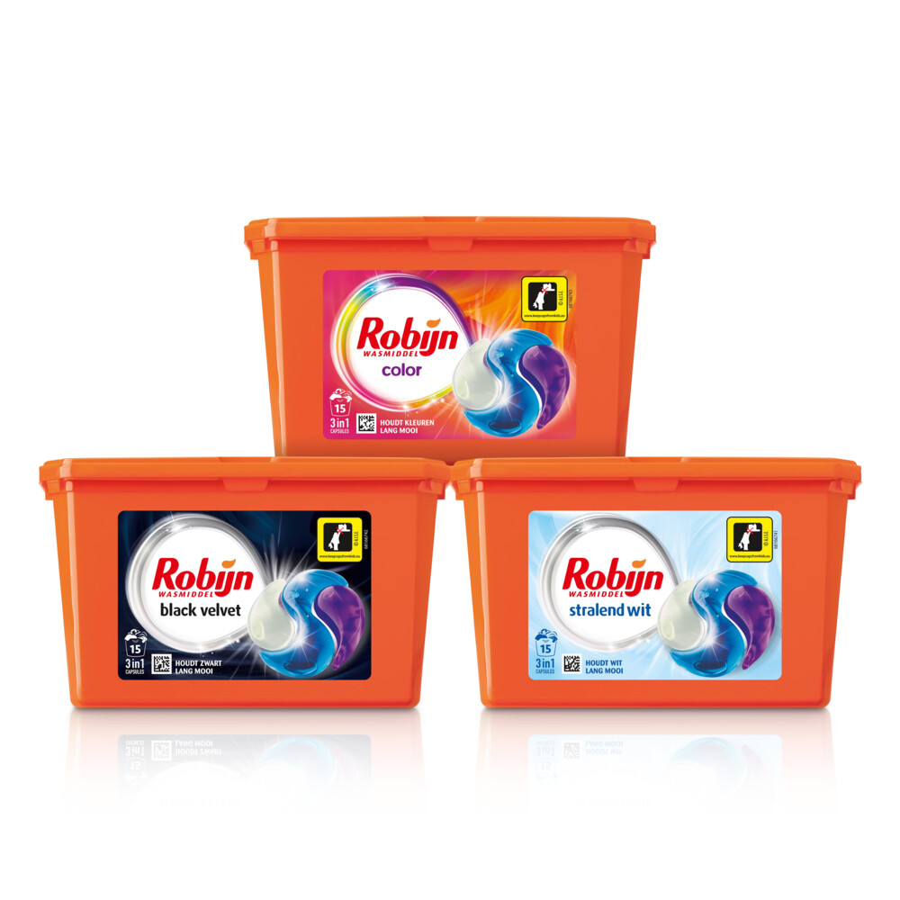 toegang verkopen Karakteriseren Robijn 3 in 1 Capsules Pakket | Plein.nl
