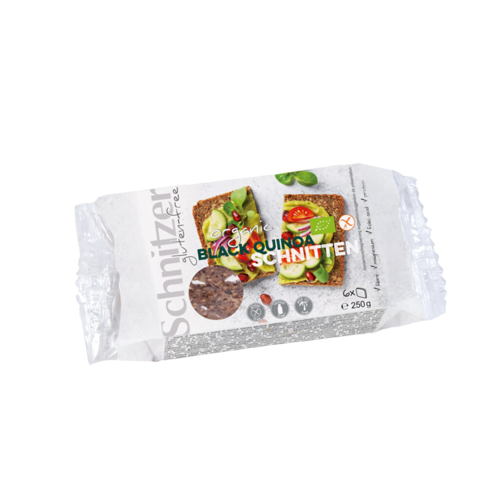 Schnitzer Zwarte Quinoabrood Biologisch 250 gr