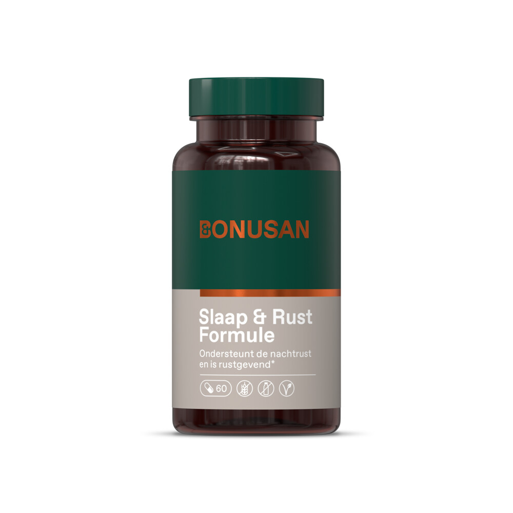 Gratis Verzending: Bonusan Slaap¹ Rust² Complex 60 capsules