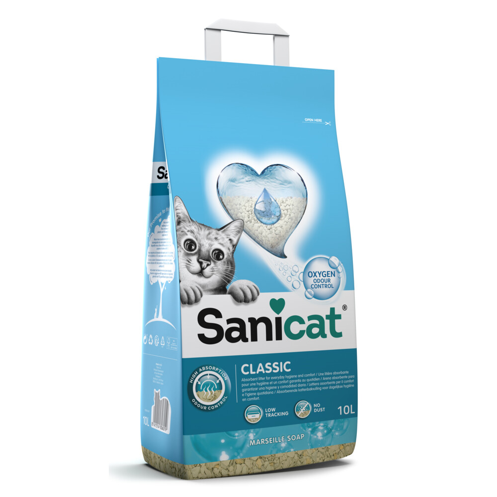 Sanicat Classic Kattenbakvulling Marseille Soap 10 liter