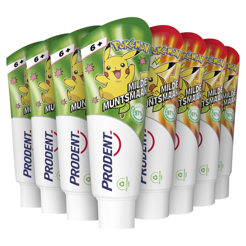 12x Prodent Tandpasta Pokemon 75 ml