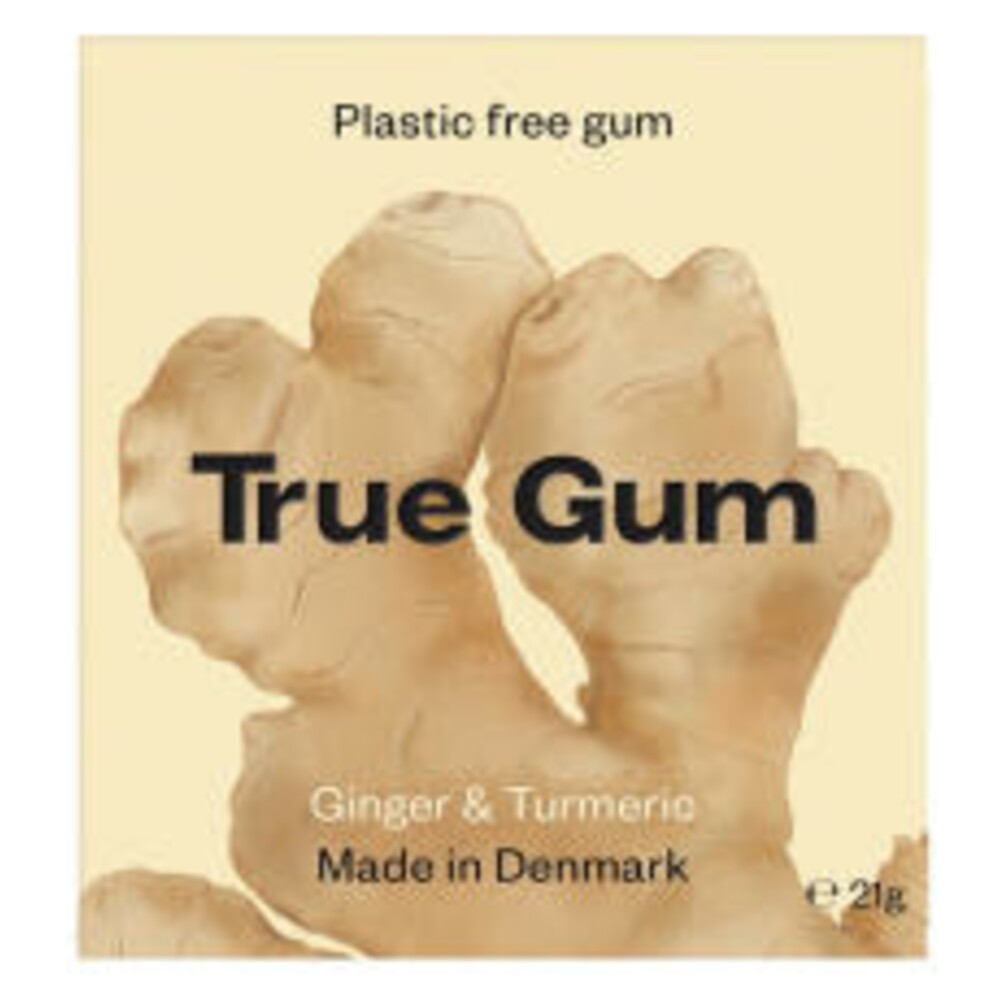 True Gum Ginger&Turmeric Sugarfree 21 gr