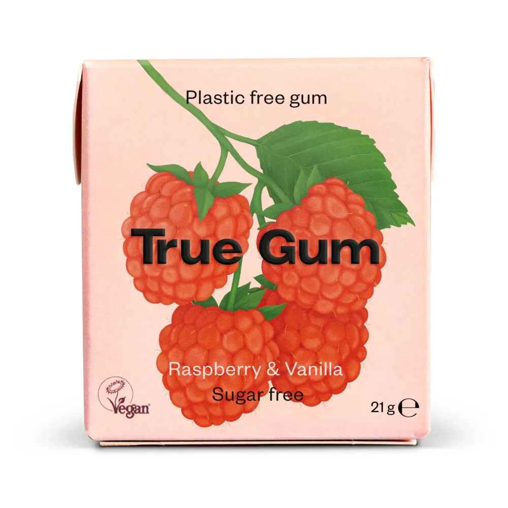 True Gum Raspberry&Vanilla Sugarfree 21 gr