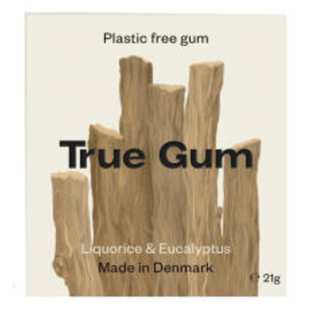 True Gum Liquorice&Eucalyptus Sugarfree 21 gr