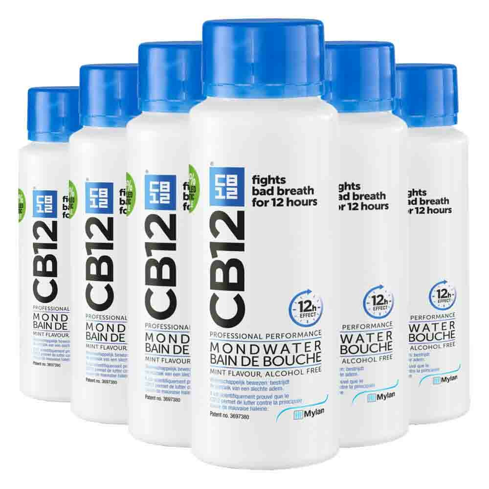 6x CB12 Mondwater Original 250 ml