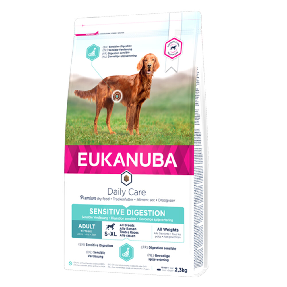 Eukanuba Daily Care Sensitive Digestion Medium 2,3 kg