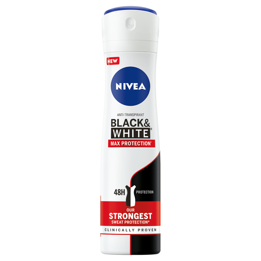 Nivea Max Protection Spray Black&White 150 ml