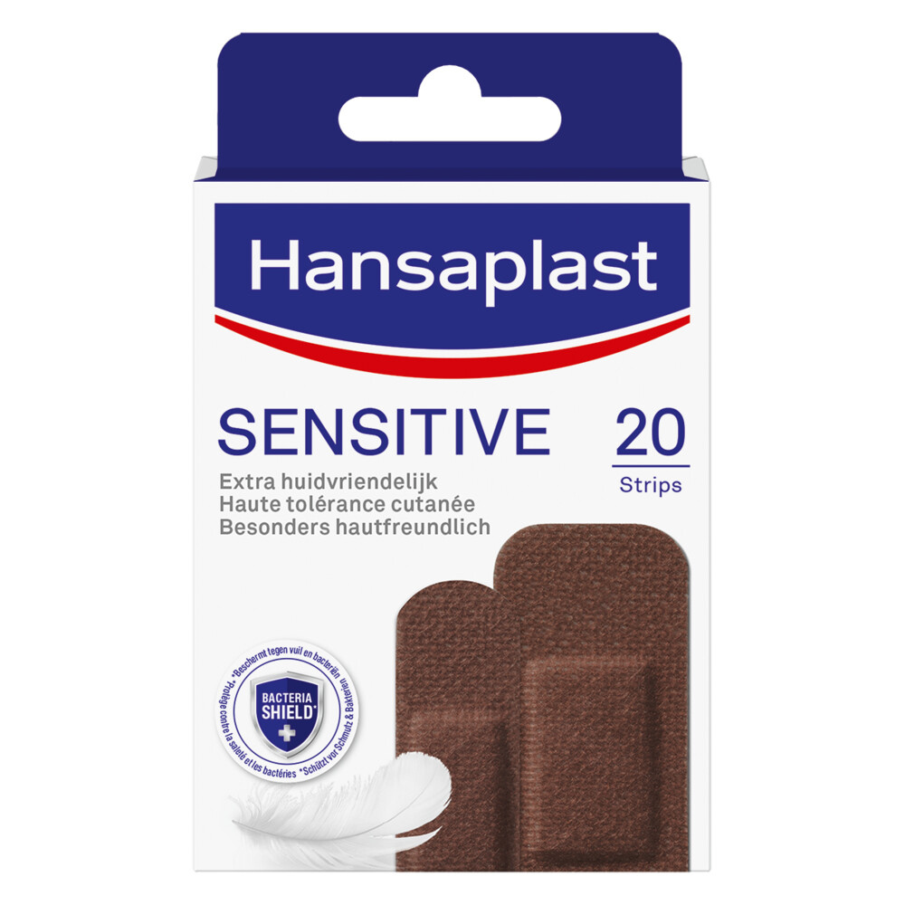 Hansaplast Sensitive Skintone Medium Dark (20st)