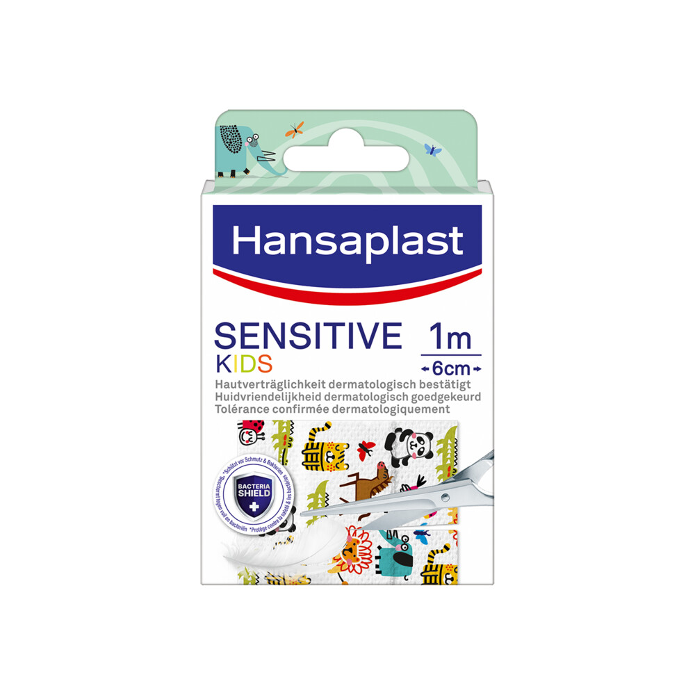 Hansaplast Sensitive Kids 1 M X 6 Cm (1st)