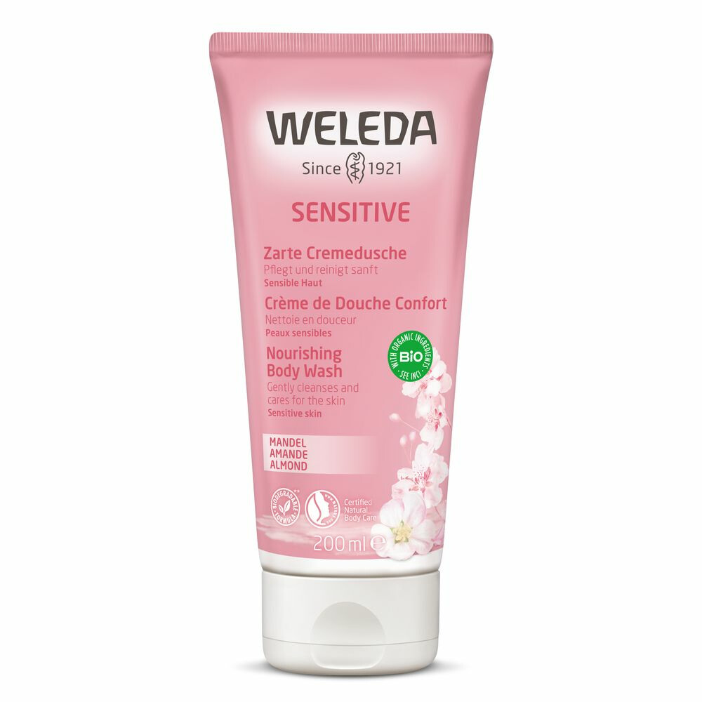 WELEDA Amandel Sensitive Douchecrème 200 ml