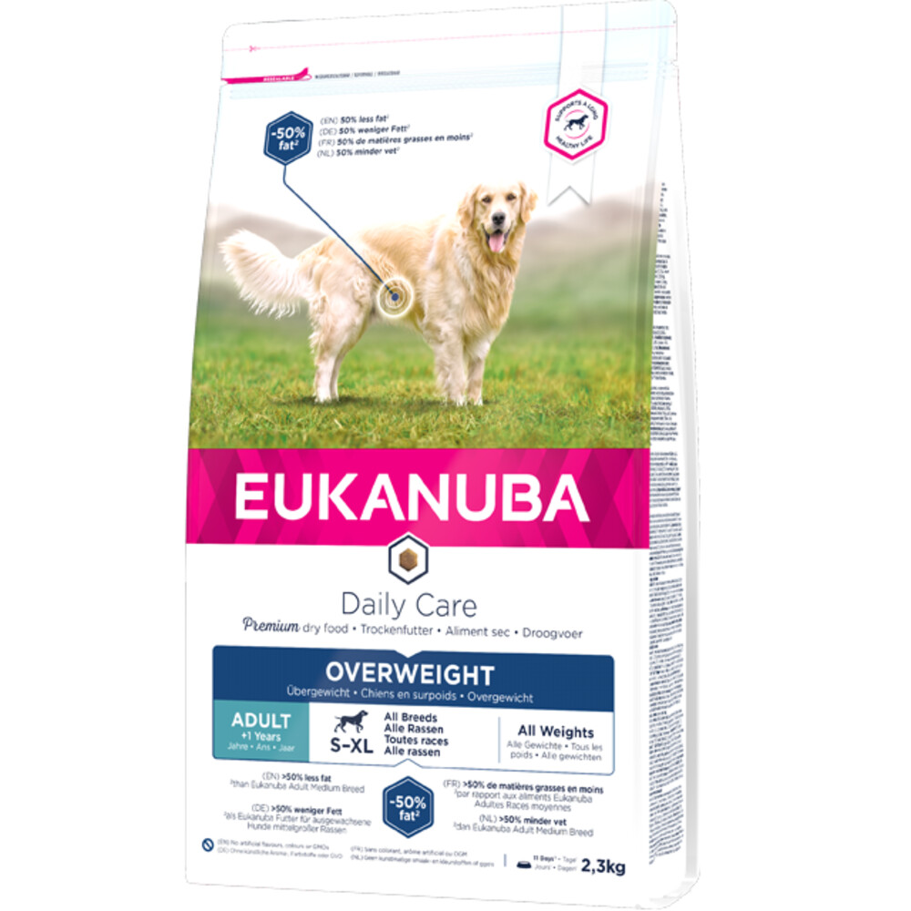 Eukanuba Daily Care Overweight Sterilised 2,3 kg