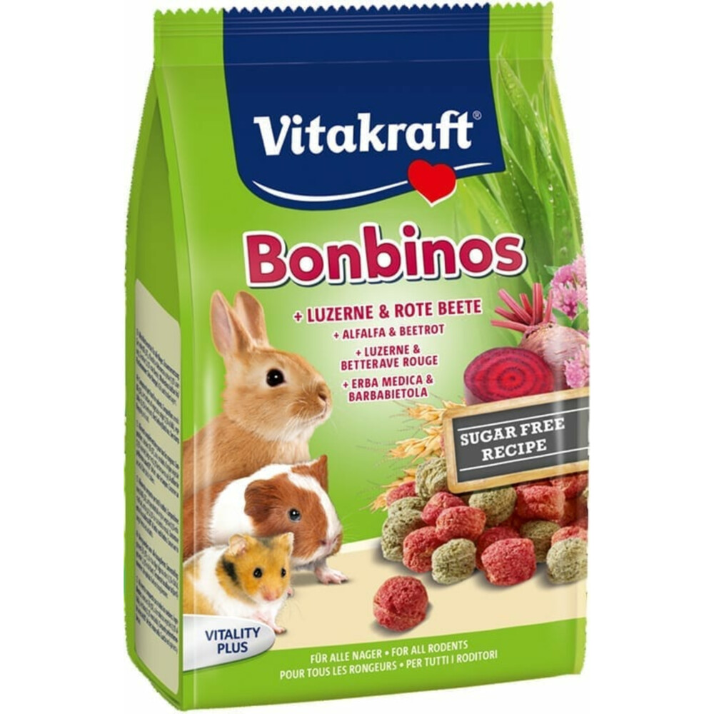 Vitakraft Bonbinos Knaagdier Biet - Alfalfa 40 gr