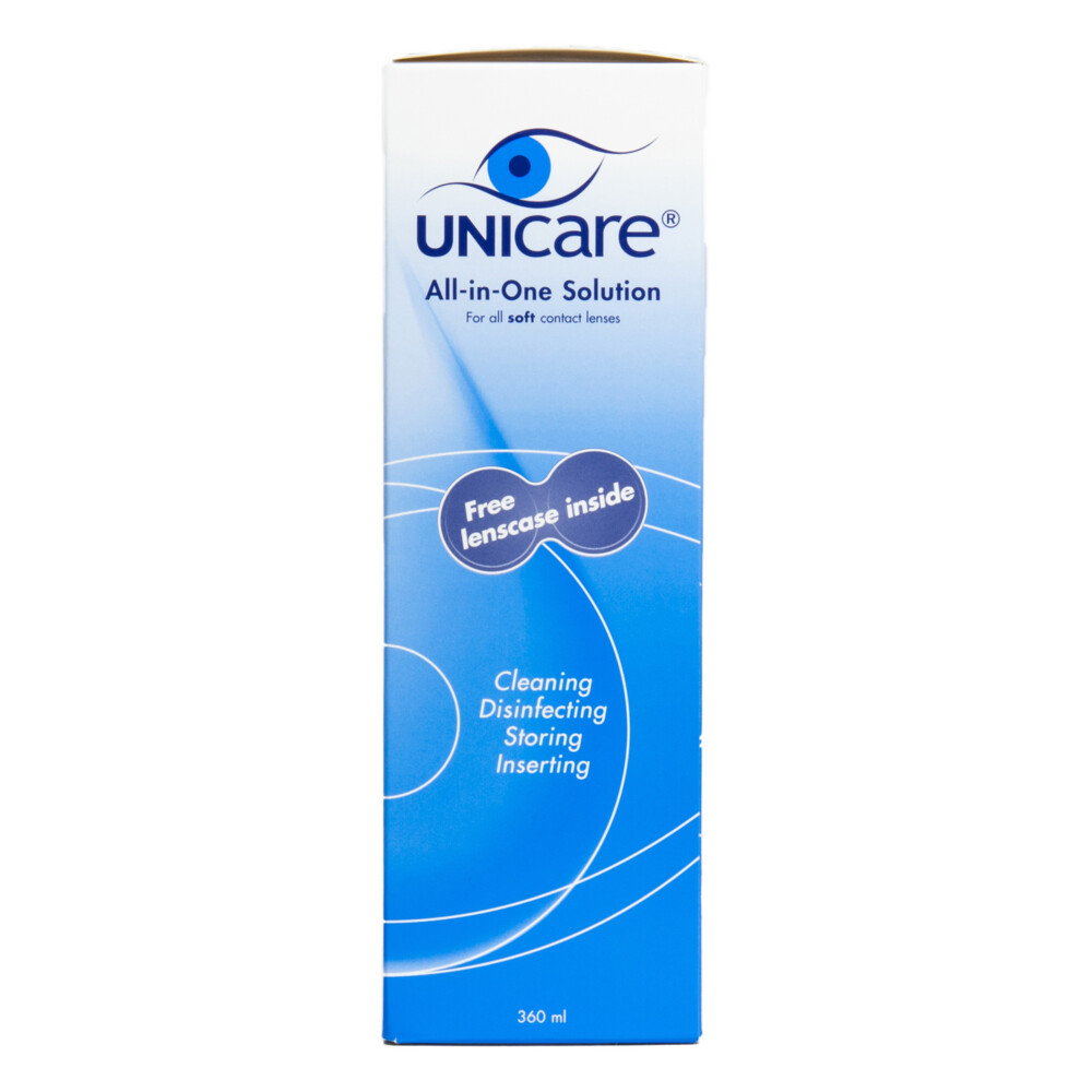 Unicare Alles in een zachte lenzenvloeistof 360ml