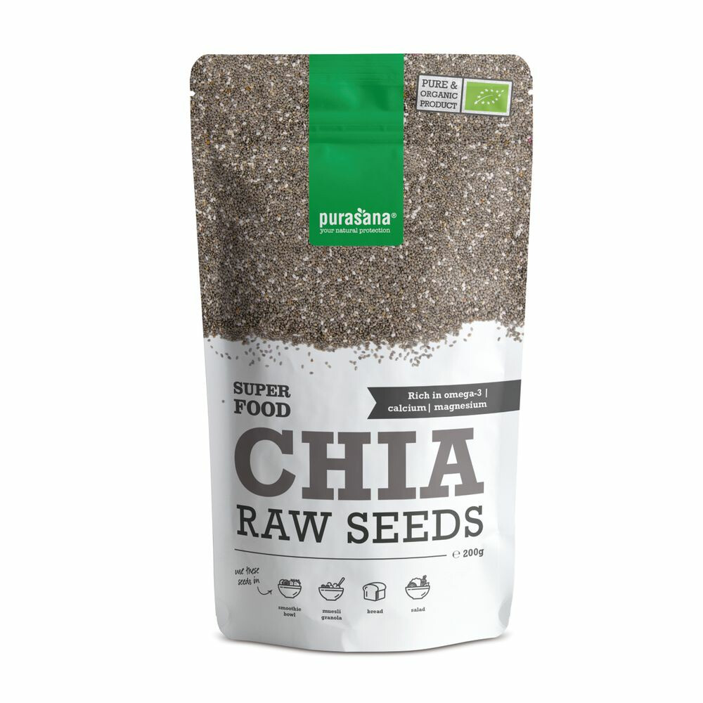 6x Purasana Superfood Chiazaden Bio 200 gr