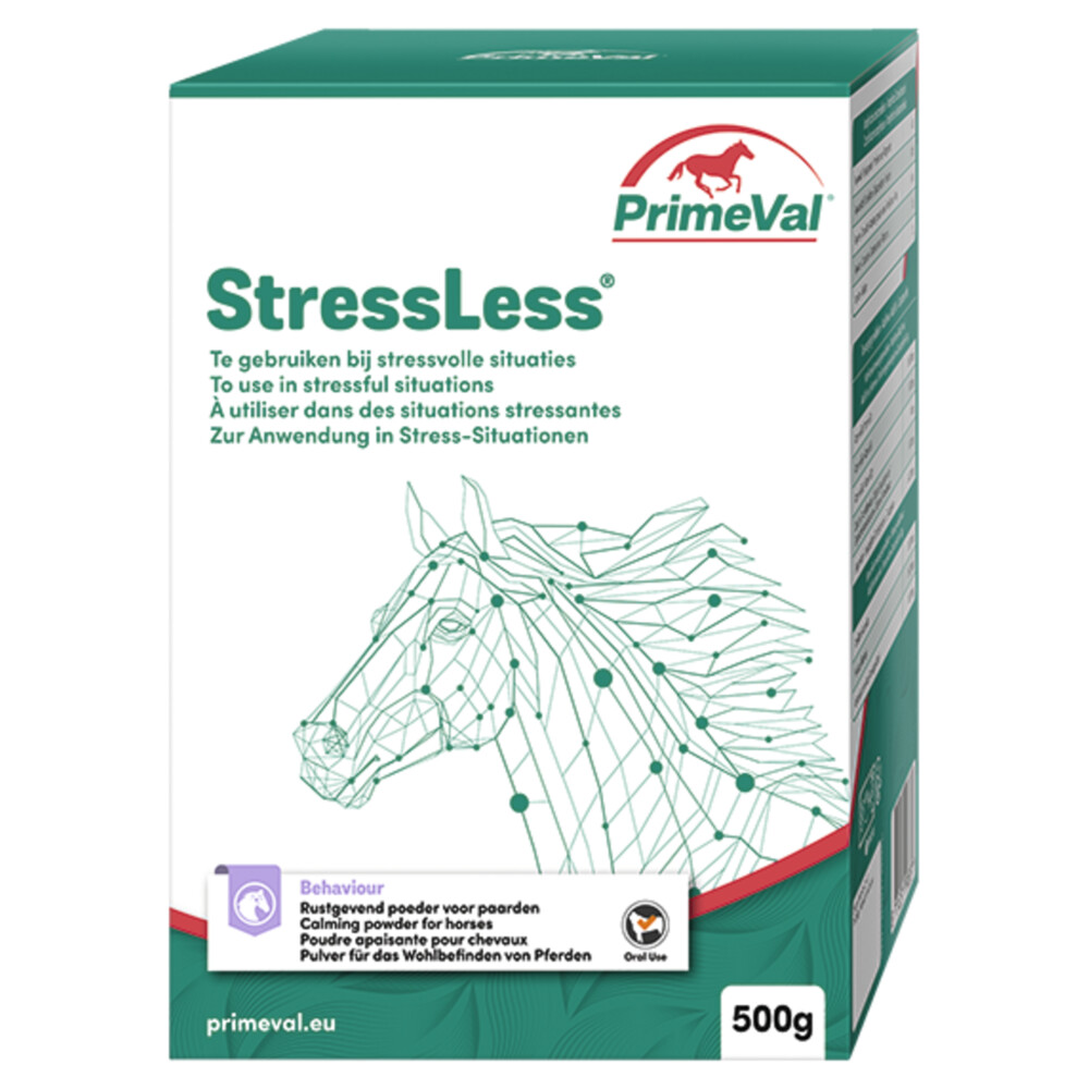 PrimeVal StressLess Paard Poeder 500 gr