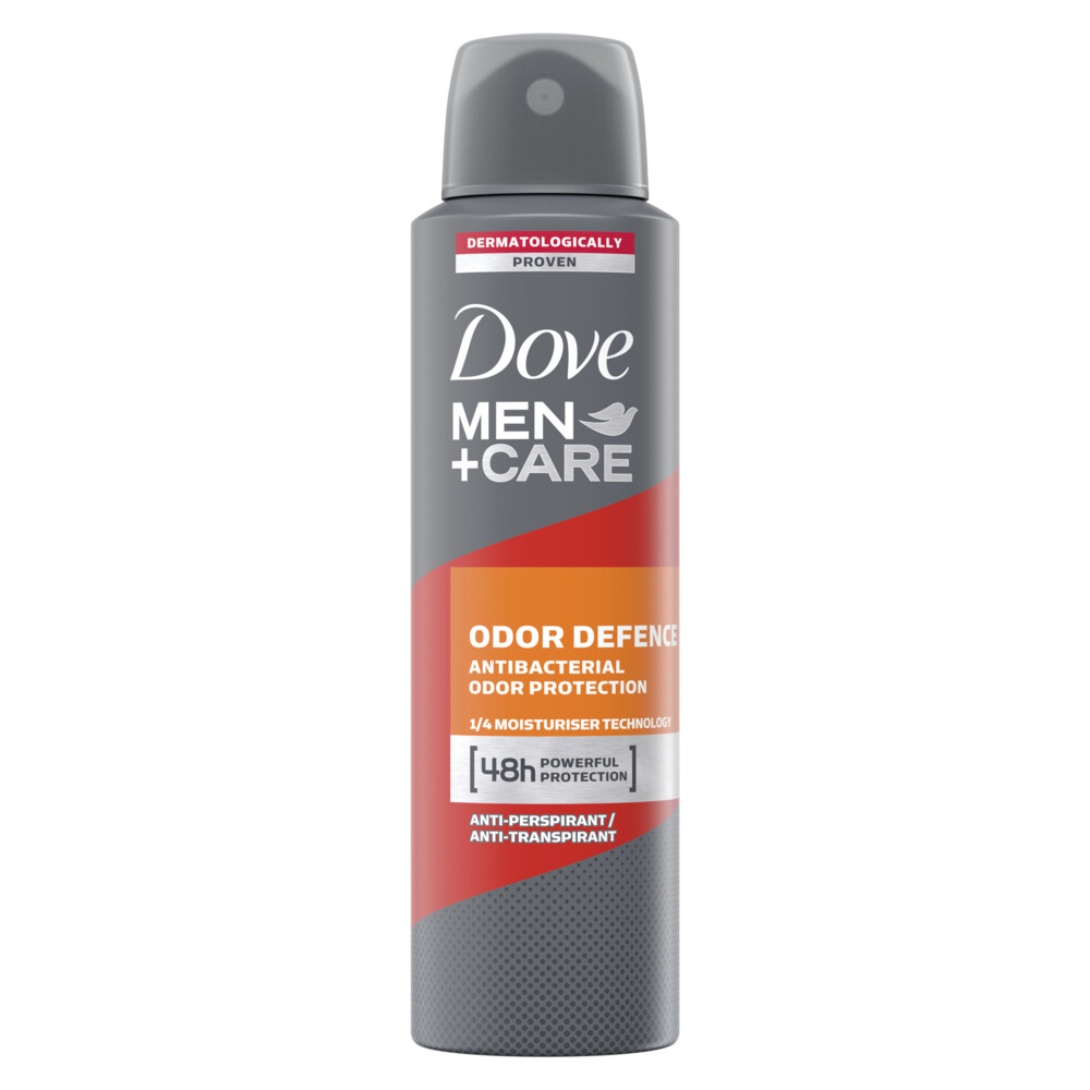 Dove Deodorant Spray Men+Care Odor Defence AntiTranspirant Spray 150