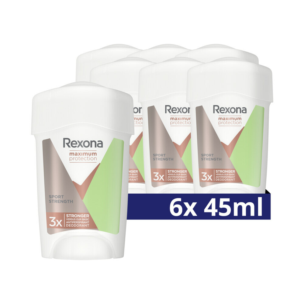 4x Rexona Maximum Protection Sport Strength 45 ml