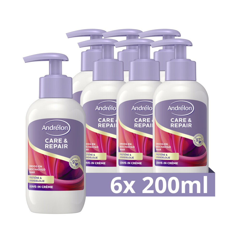 Andrelon Intense Care & Repair haarcrème 6 x 200 ml