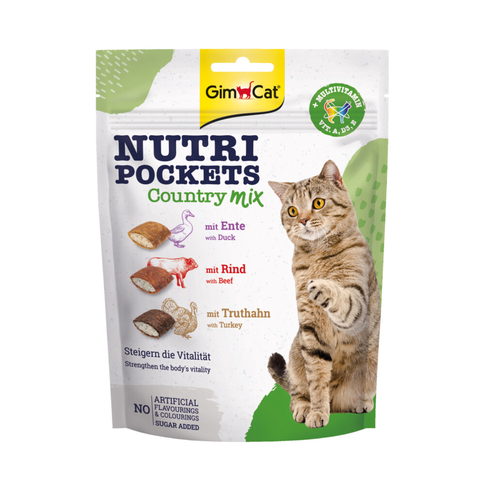 GimCat Nutri Pockets Country-Mix 150 gr