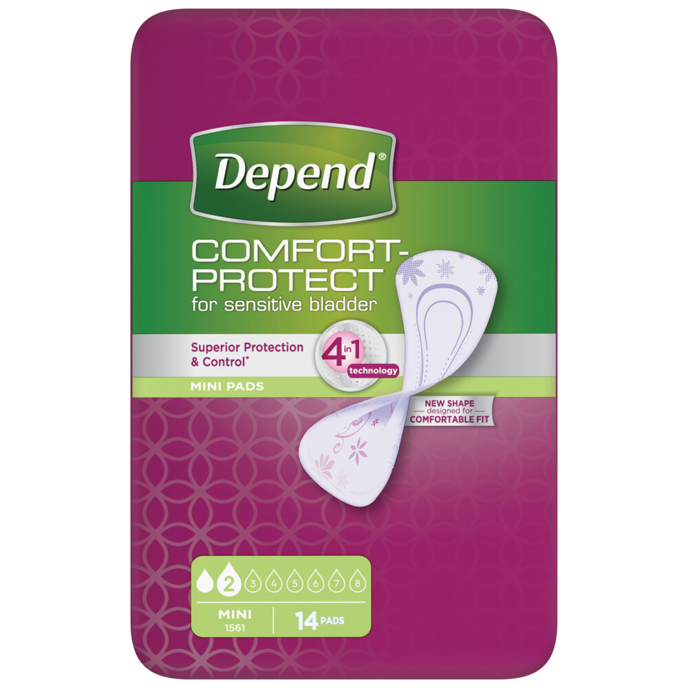 Depend Pads Mini 14 stuks