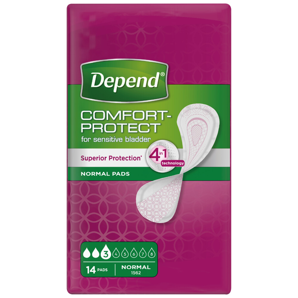 Depend Pads Normal 14 stuks