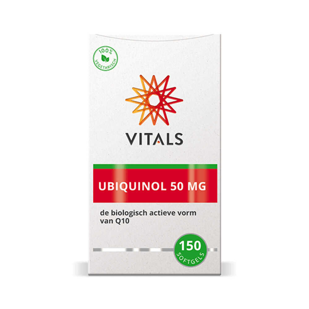 Vitals Ubiquinol 50mg 150 softgels