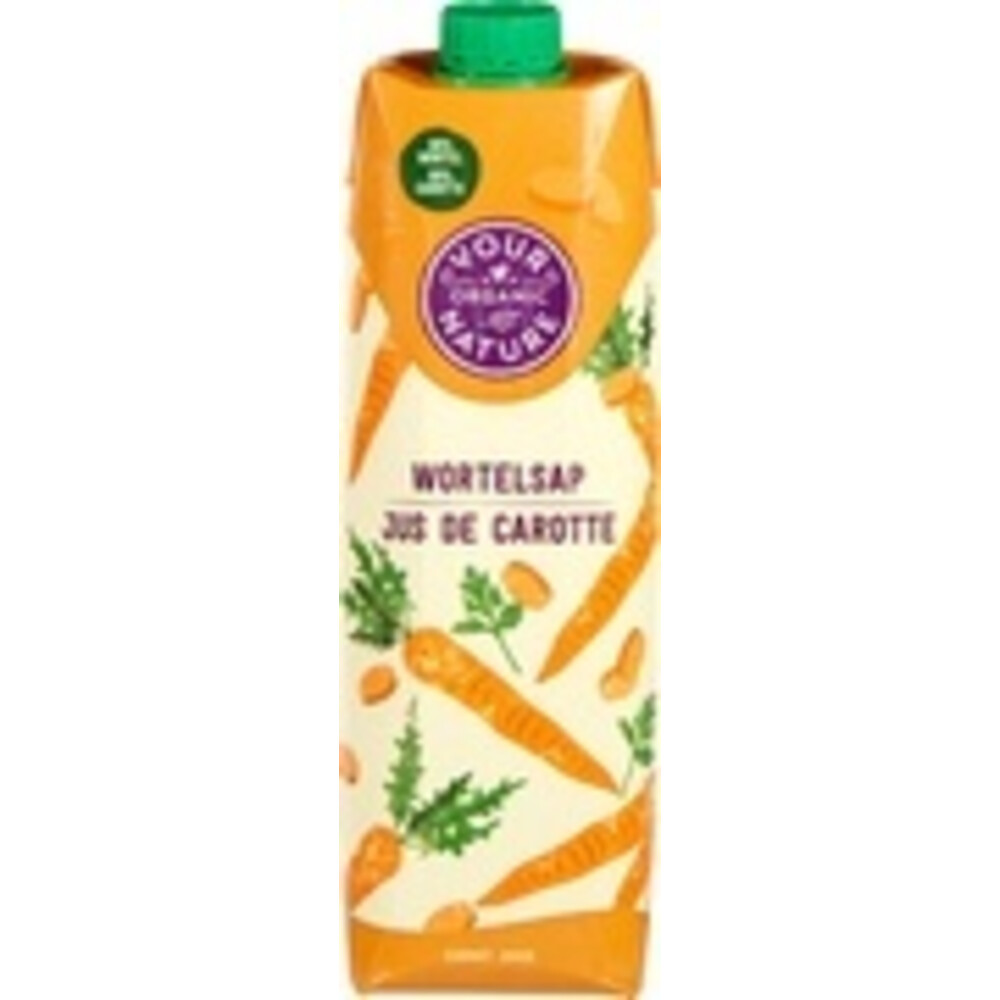 Your Organic Nature Wortelsap Bio 1 liter