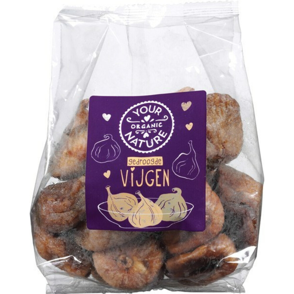 6x Your Organic Nature Vijgen Gedroogd 300 gr