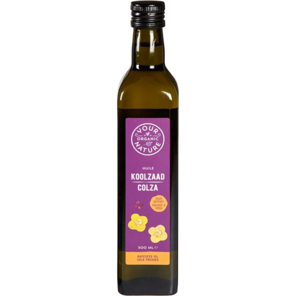 Your Organic Nature Koolzaadolie Bio 500 ml