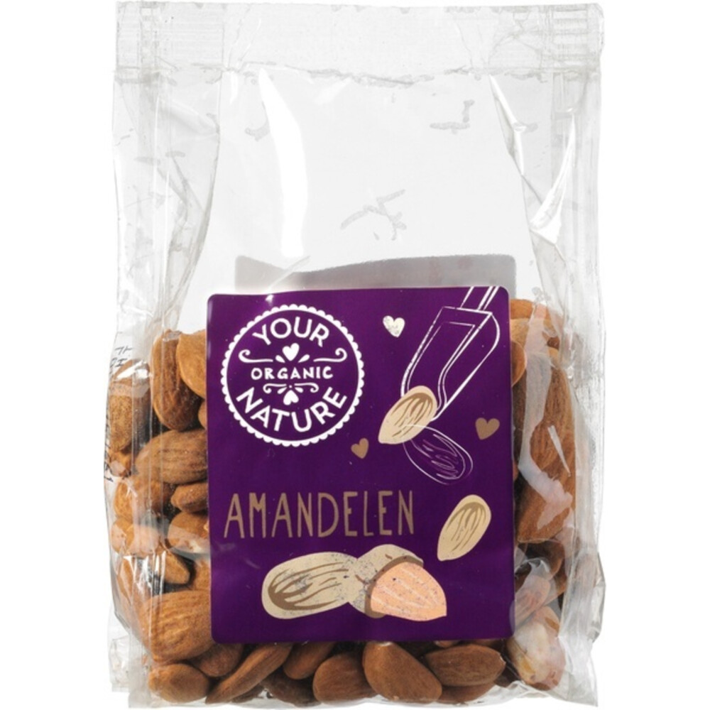 6x Your Organic Nature Amandelen Bio 200 gr