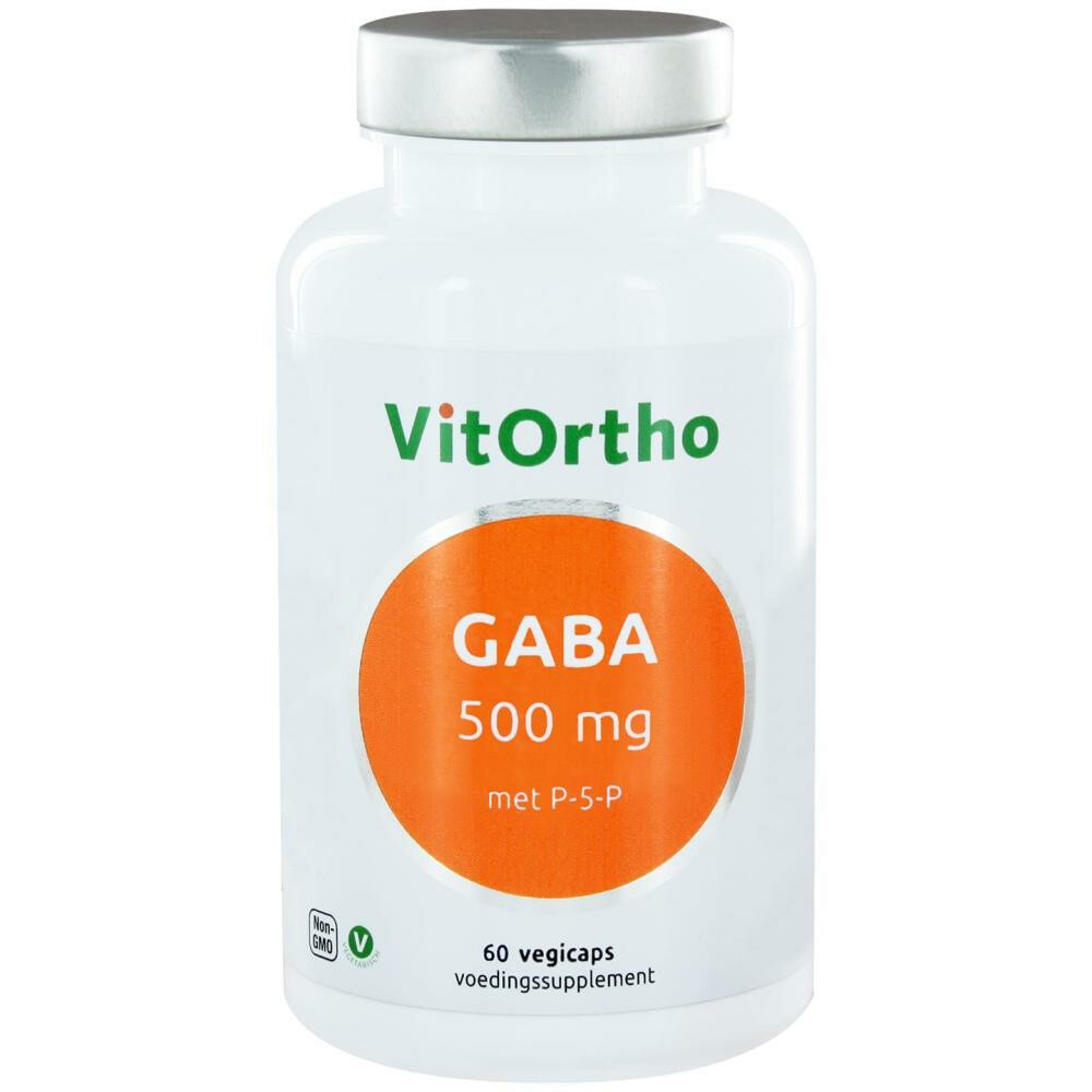 Gratis Verzending: 2x Vitortho Gaba 500 mg 60 vegacapsules