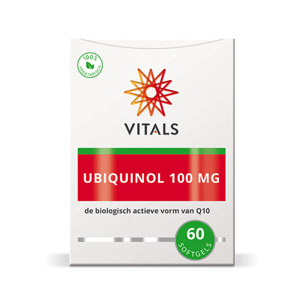 Vitals Ubiquinol 100mg 60 capsules