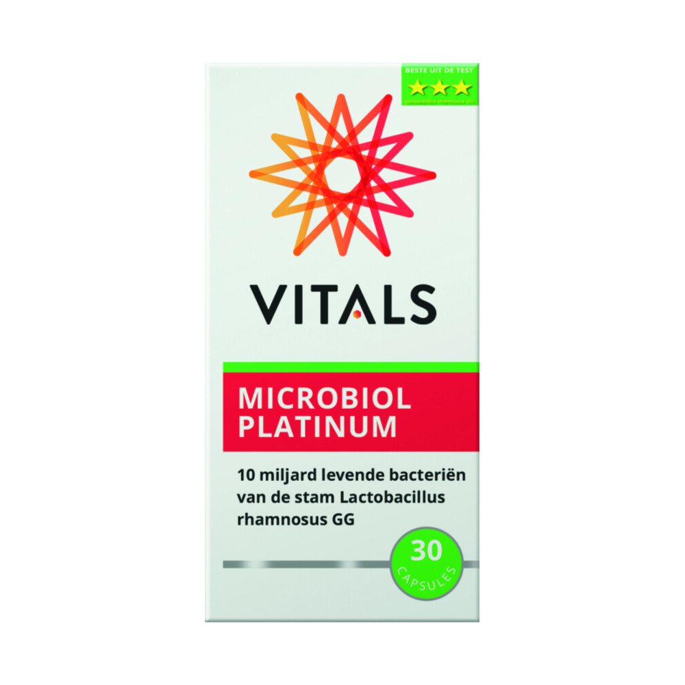 3x Vitals Microbiol Platinum 30 capsules