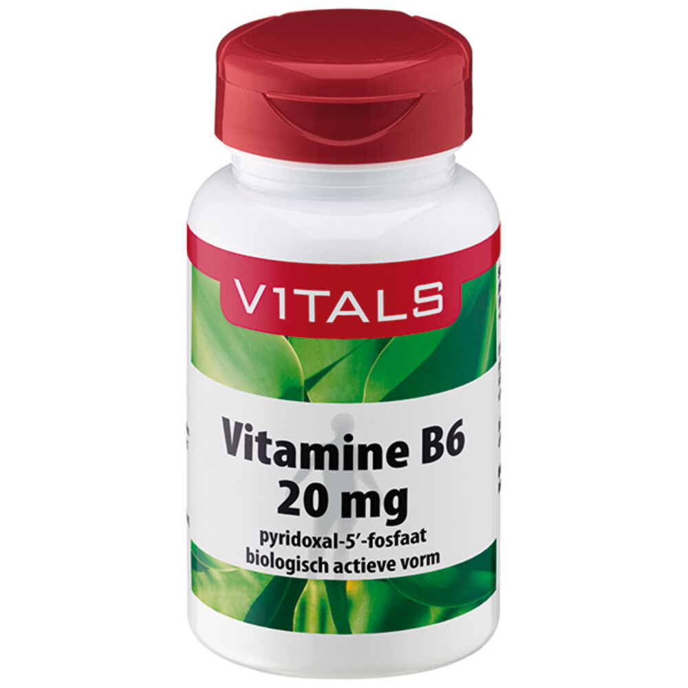 Vitamine B6 pyridoxaal 5 fosfaat 20 mg