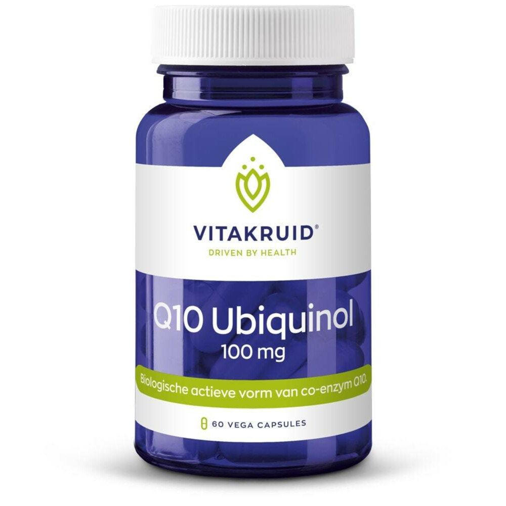 Vitakruid Q10 Ubiquinol 100 mg 60 vegacapsules